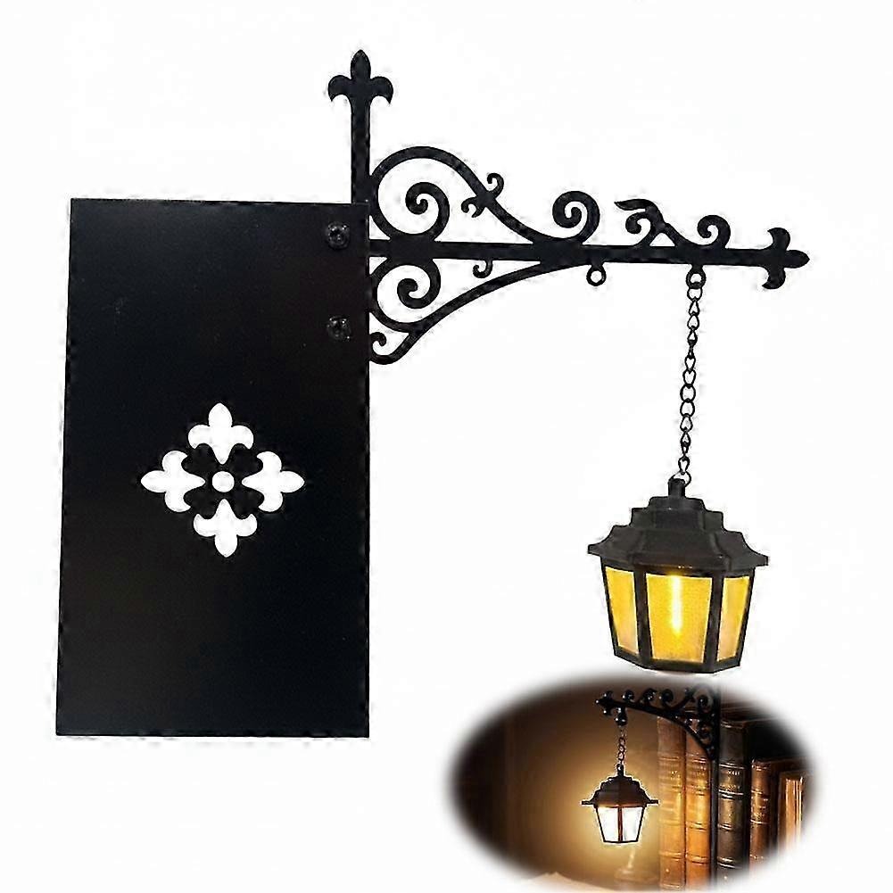 Compact Metal Shelf Reading Lamp