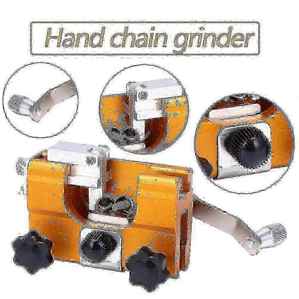Chain Chainsaw Sharpening Woodworking Jig Efcompatible withtless Power Tools COS