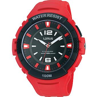 Lorus urheilu mies Watch miehille analoginen kvartsi R2363JX9 polyuretaani ranne koru
