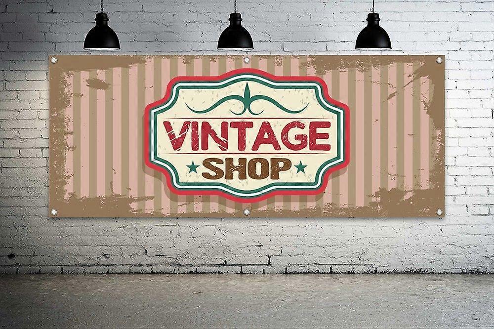 VINTAGE SHOP Banner FB1209