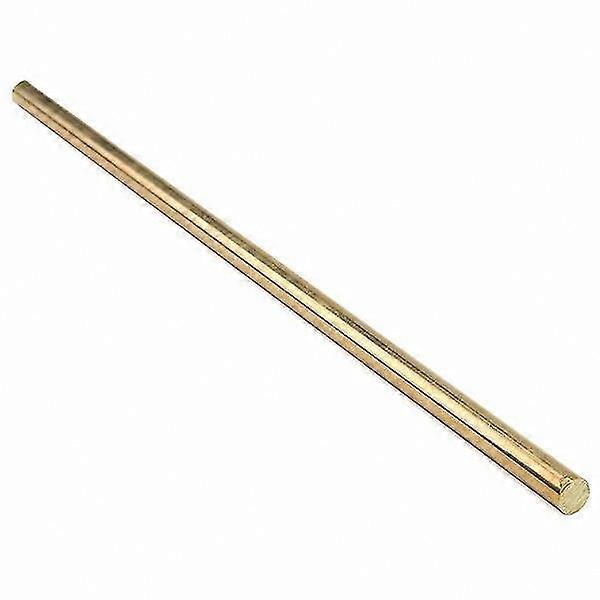 Solid Brass Round Rod, 9mm Diameter x 300mm Length