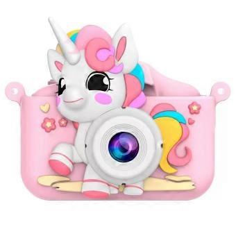 Unicorn Kids Camera,2.0 Inch Ips Screen Dual Cameras 1080P Hd Video Recording Digital Camera For Age 3-12