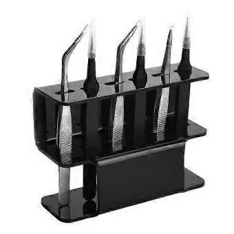 Acrylic 6 Slot Tweezer Storage Rack