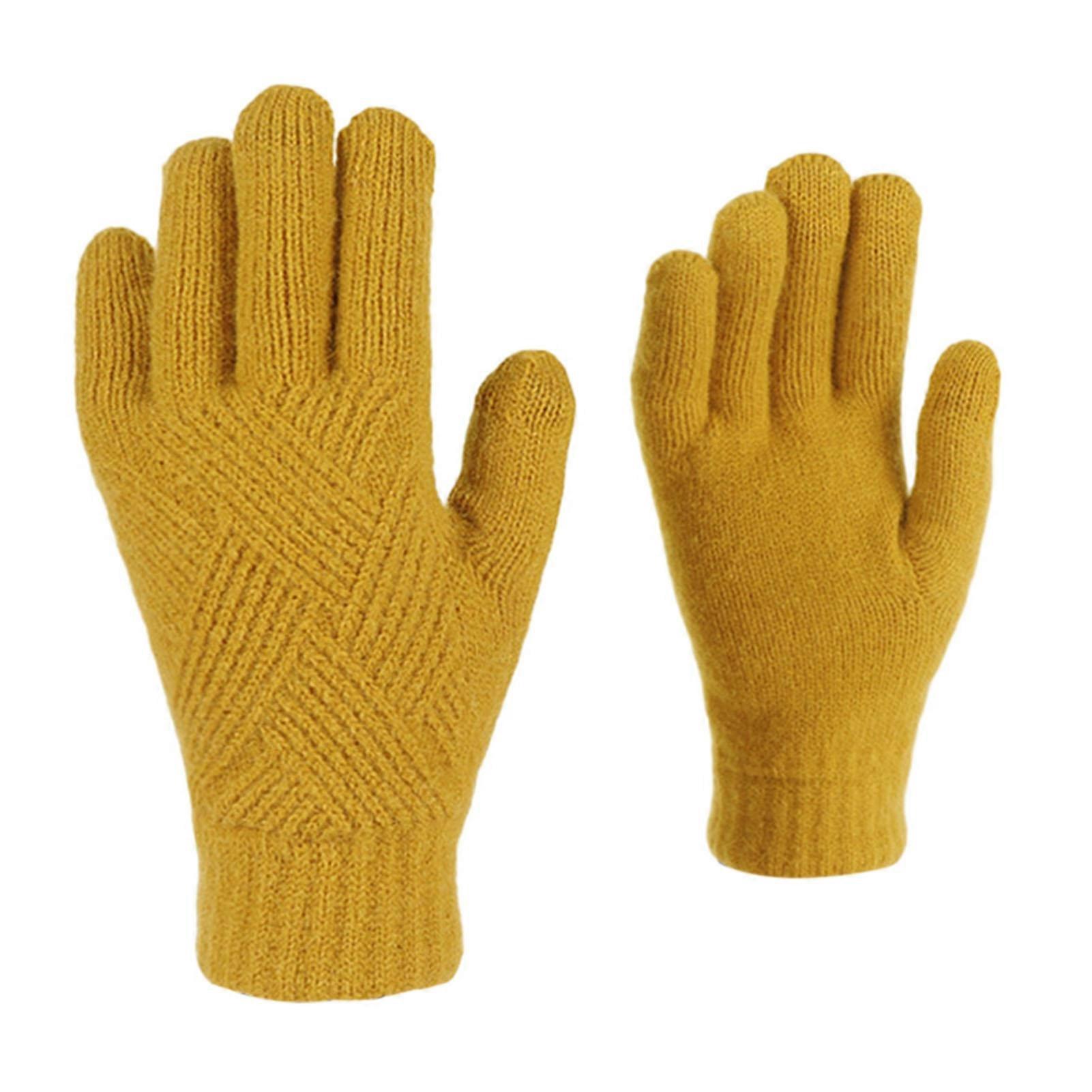 Touchscreen Gloves Double Layer Windproof Cycling Commuting