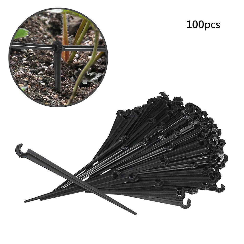 100pcs Fixed Stem Drip Irrigation Value Pack Of Support Stakes