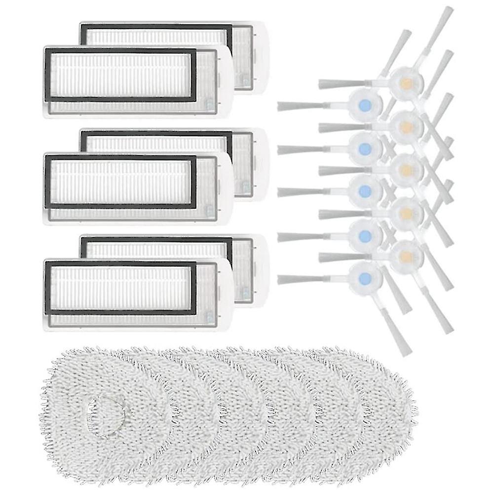 Fauhapyway Kit D'accessoires Pour Robot Ultenic Pour T10 Lite Avec