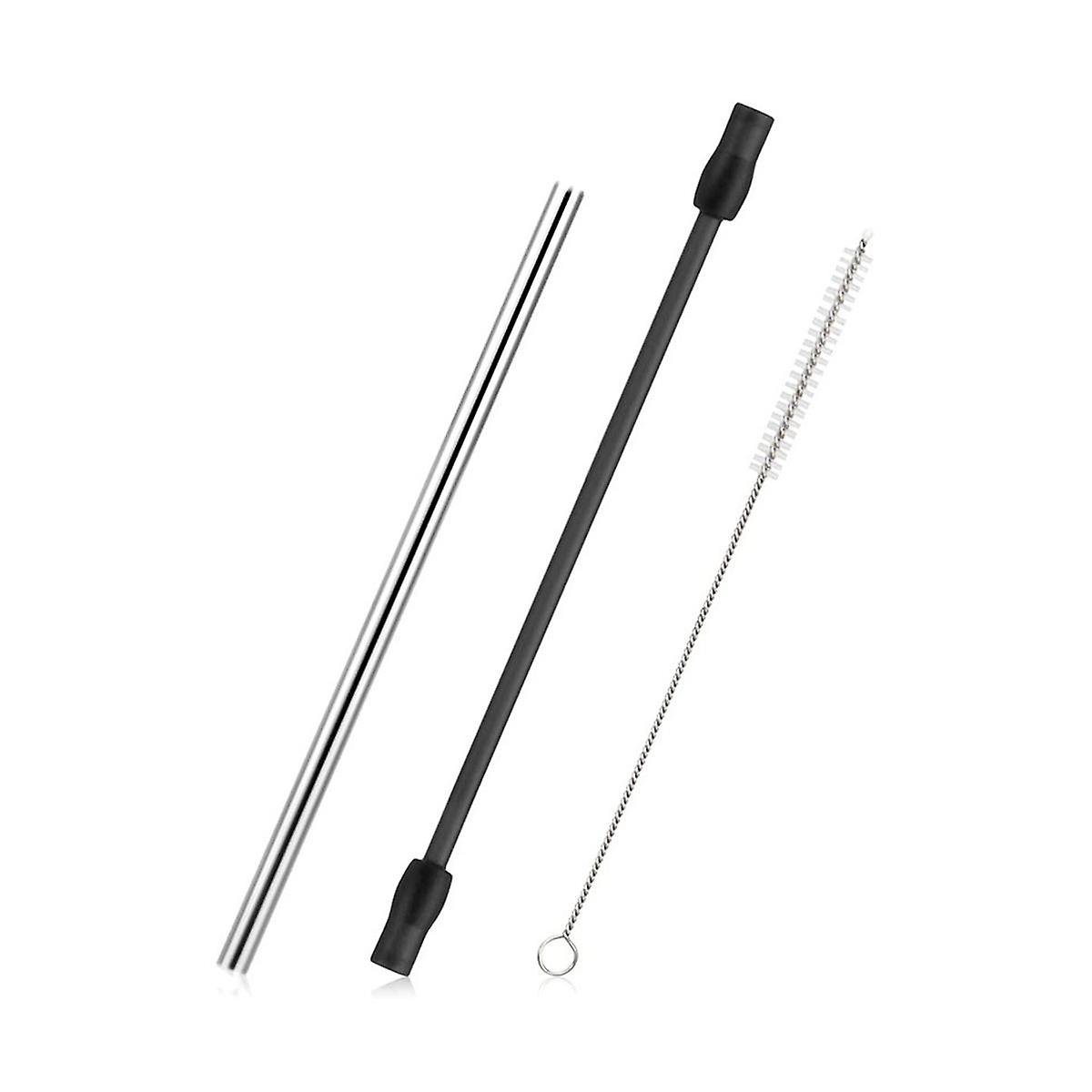 Coffee Machine Stainless Steel Milk Pipe and Cleaning Brush Accessory Set Tube Cleaning Brushes