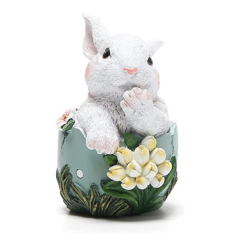 New Easter Rabbit Resin Statue Decorative Gift