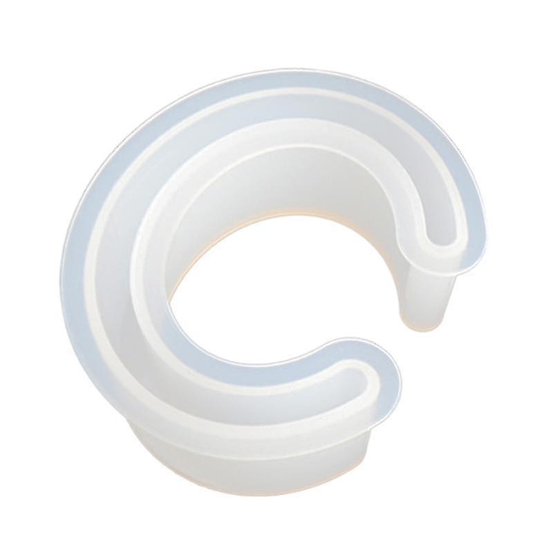 C Font Bracelet Silicone Mold Crystal Epoxy Mould For Beginners Kids Adults