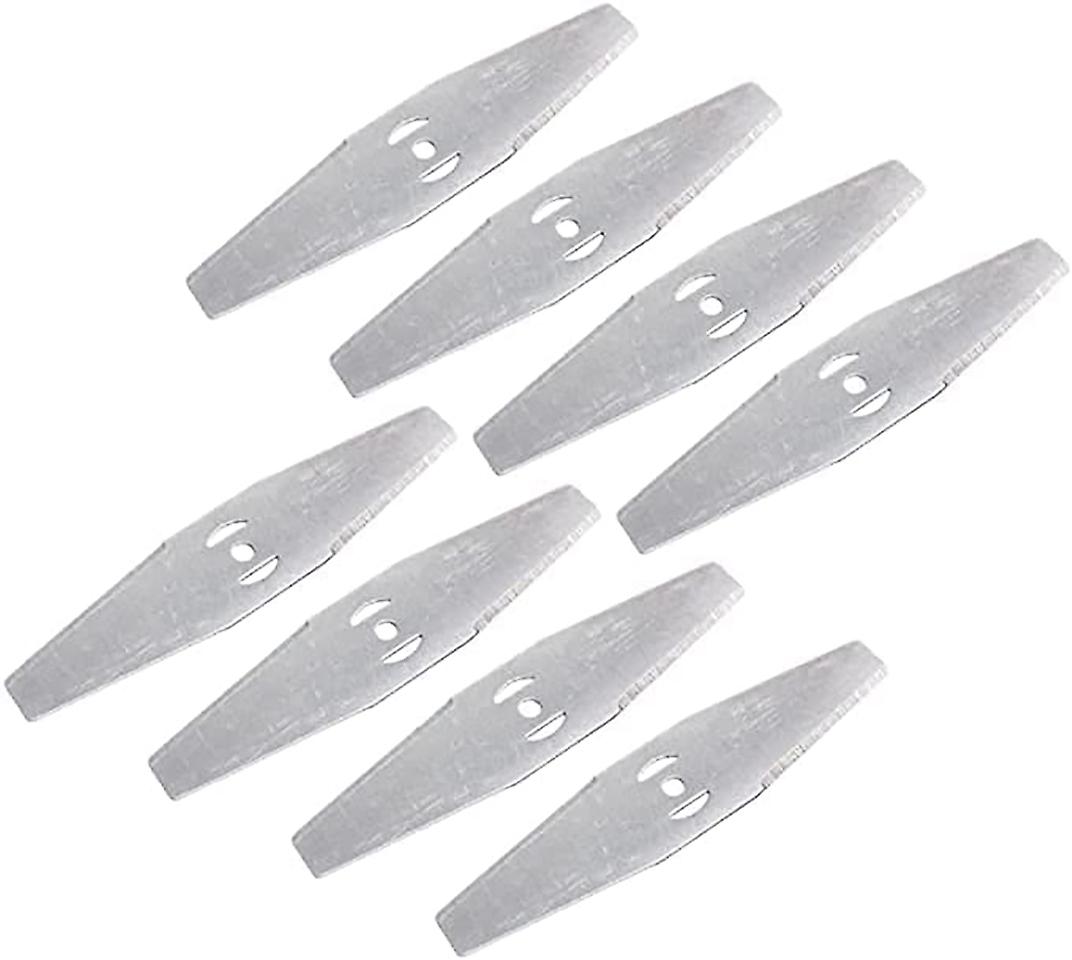 Grass Trimmer Replacement Blade, 16Pcs Metal Edger Blades, Universal Lawn Mower Blade, for Cordless Edger Trimmer Garden Trimmer,Metal Blade