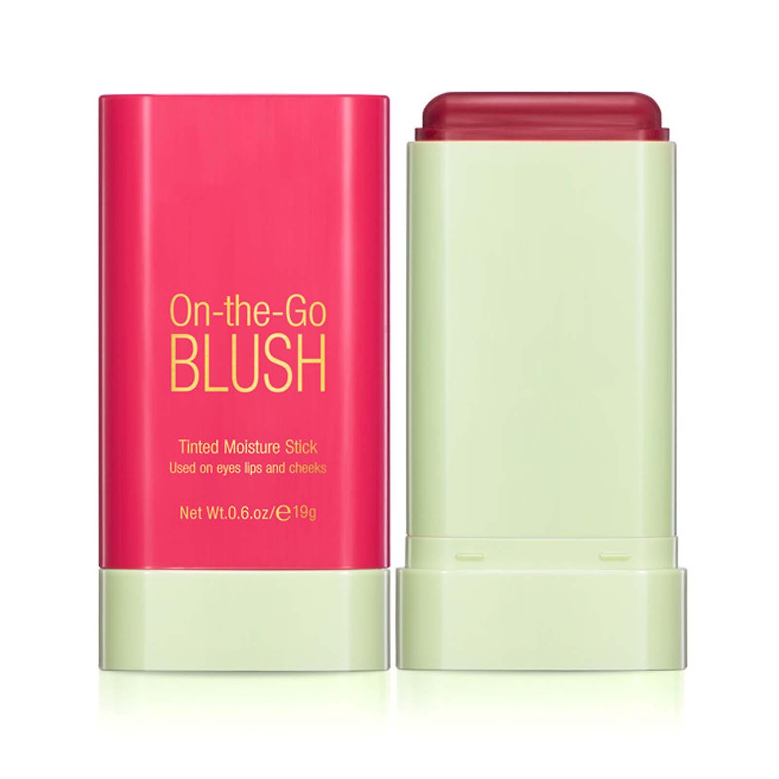 Rotating Silky Blush Cream Long Lasting Waterproof Blush Wand for Women