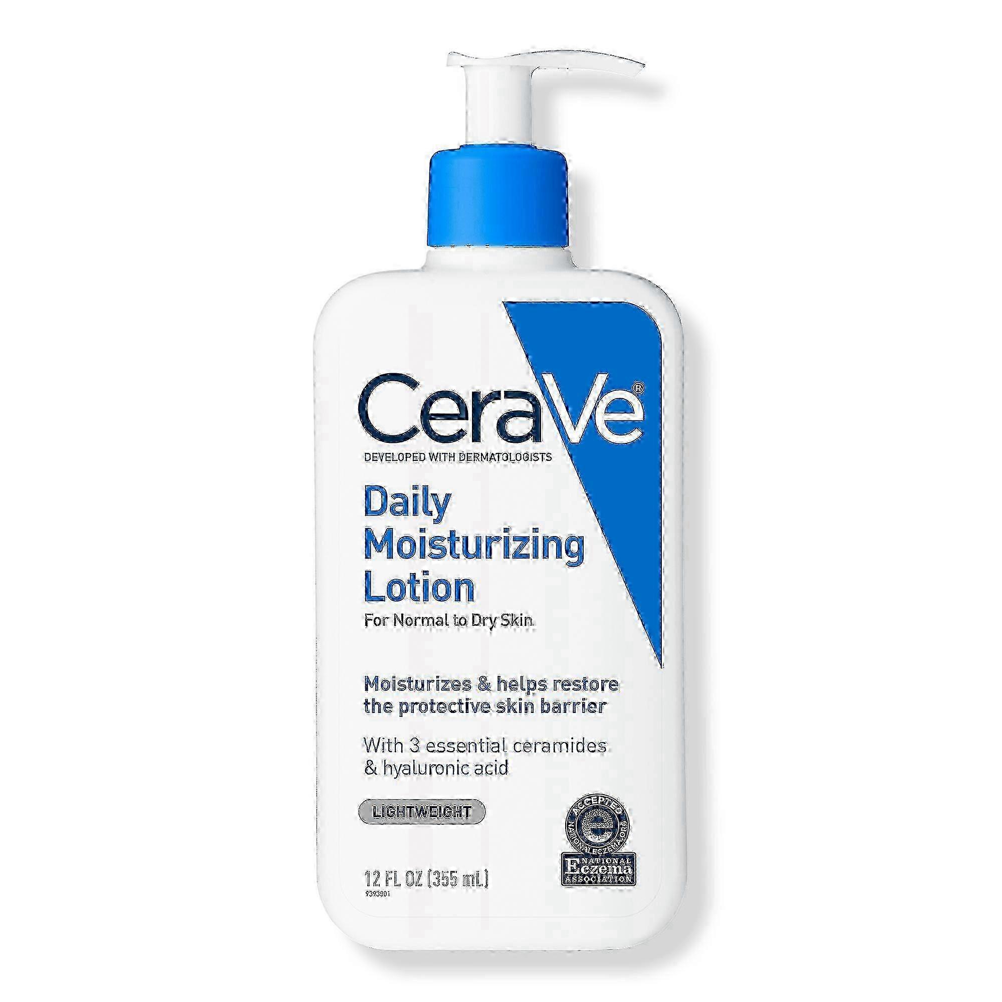 Cerave 每日保湿身体和面部化妆水含透明质酸，12.0 盎司