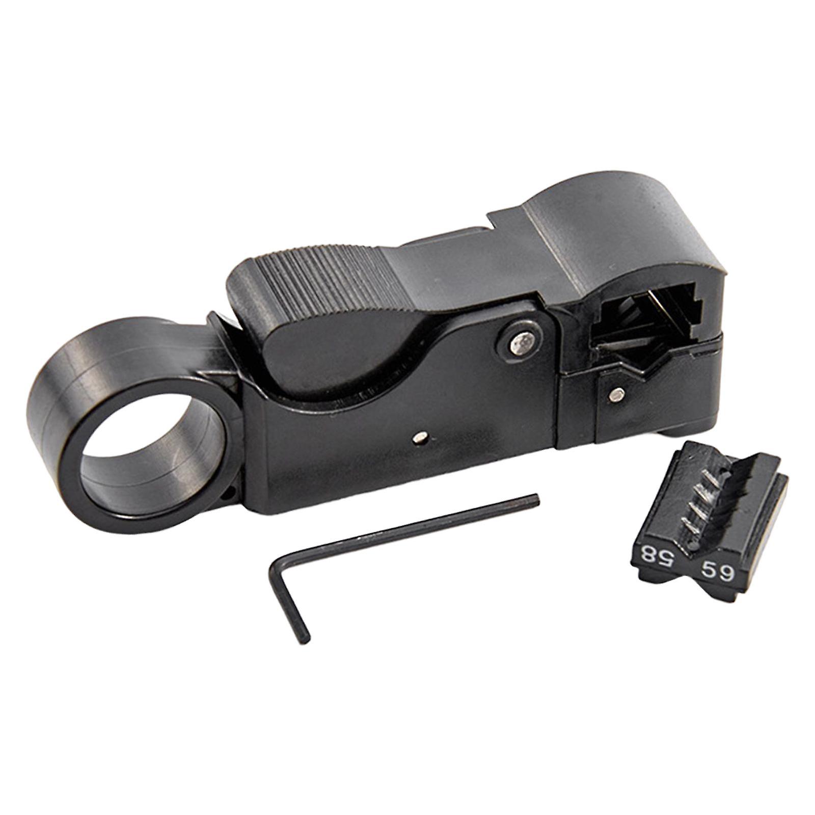 Adjustable Coaxial Cable Stripper Stripping Tool Wire Stripper for RG62 RG4C