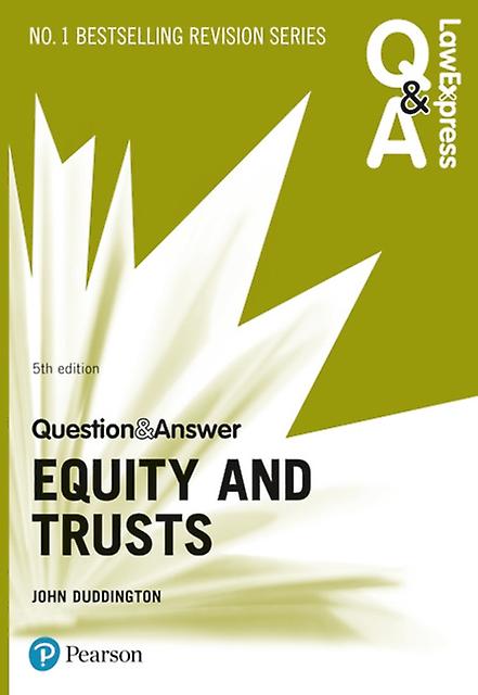 Law Express Ερώτηση Και Απάντηση Equity And Trusts 5η έκδοση από τον John Duddington Paperback Book