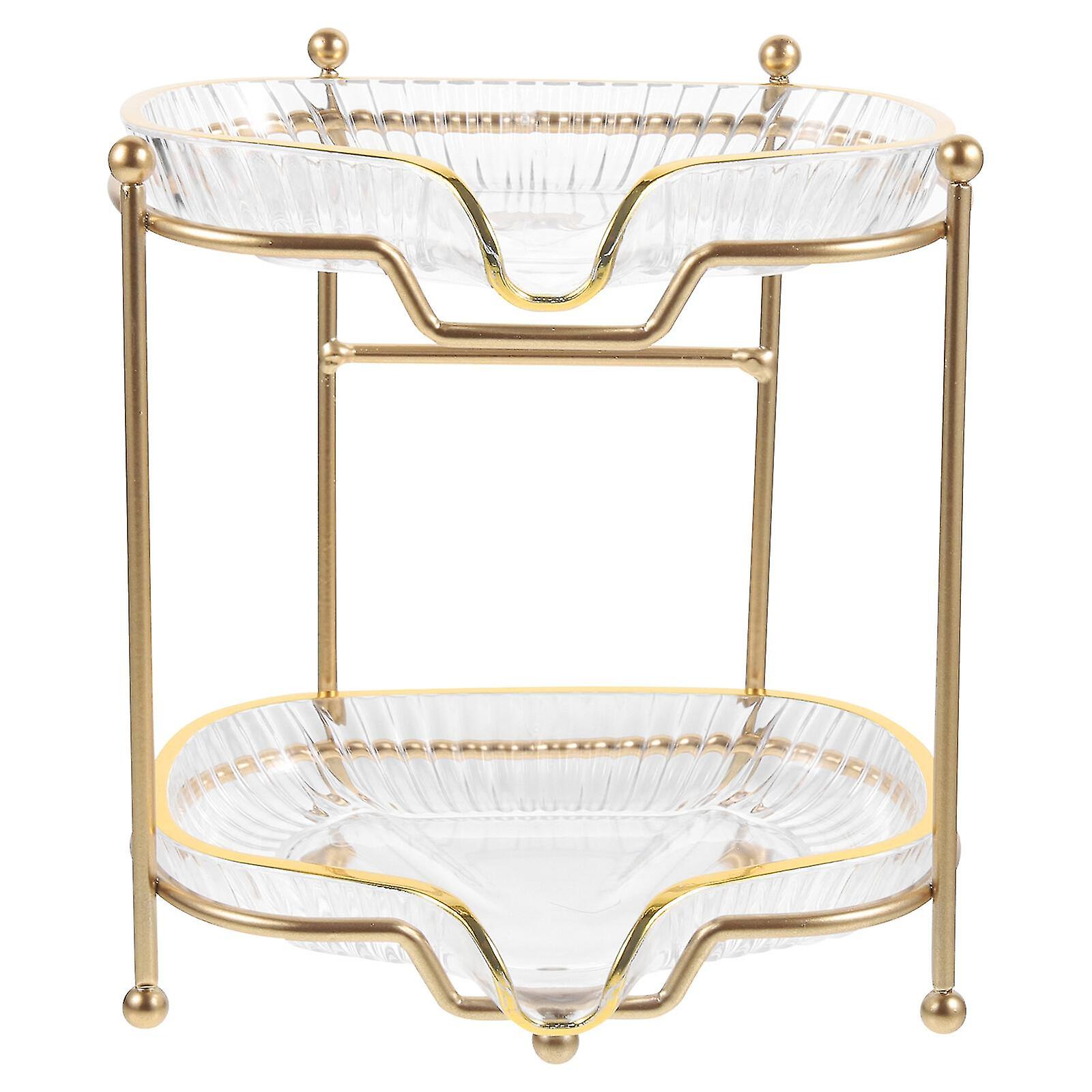 Double Layer Soap Dish Sponge Holder Countertop Self-draining Soap Tray Wall Mounted Soap Holder