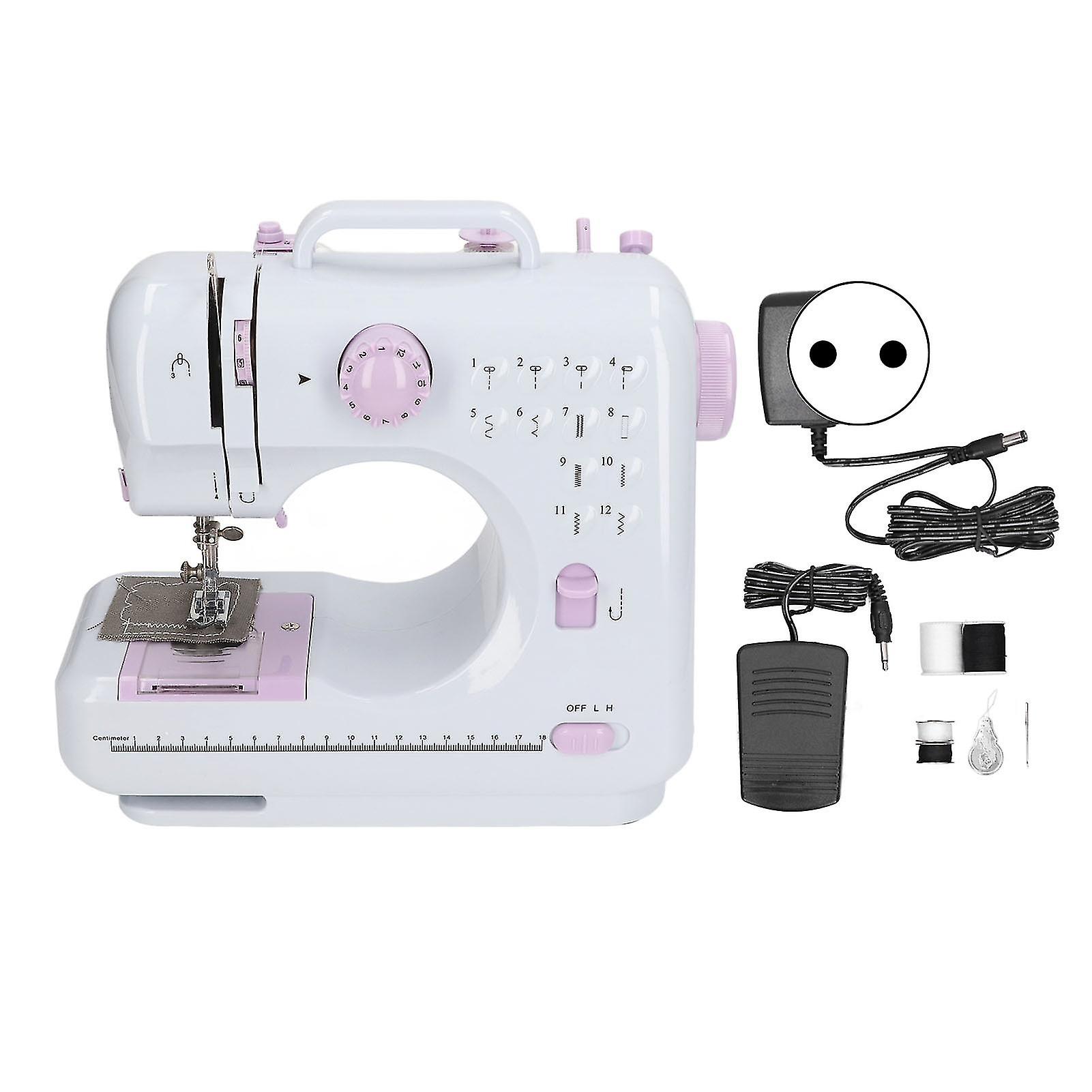 Household, Electric, Sewing Machine, 12 Stitch Patterns, Automatic Winder