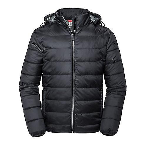 Russell Mens Nano Hooded Padded Jacket