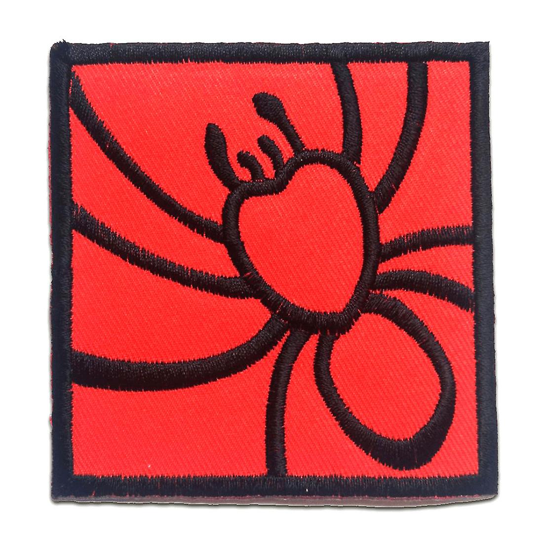 Patch - Spider Animal - red - 7.5 x 7.6 cm - Appliques Patches