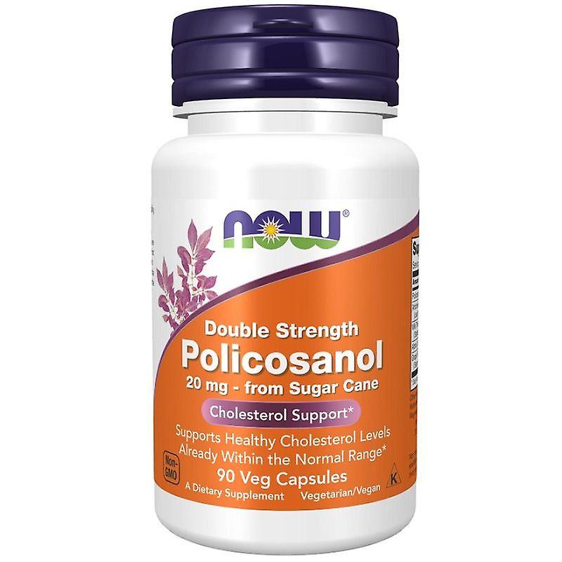 NOW Foods Policosanol 20mg Capsules 90