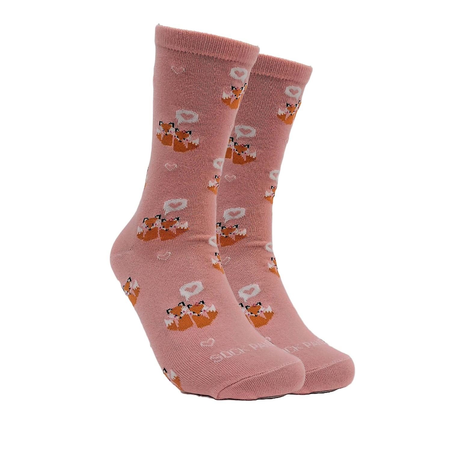 Love Foxes 袜子 来自 Sock Panda （成人中号 - 女鞋码 5-10）