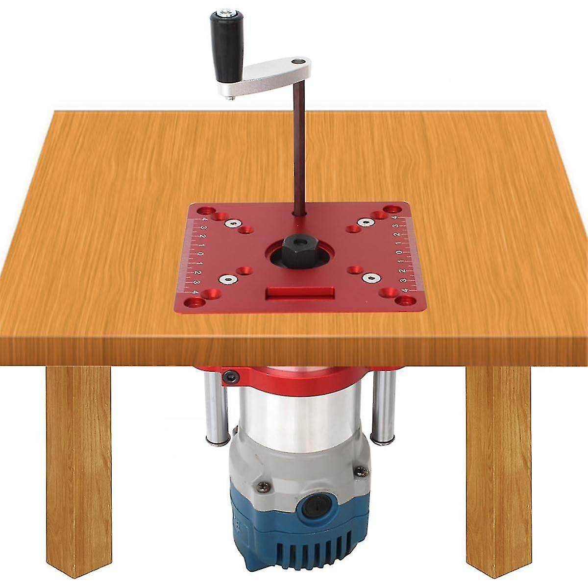 Mini Router Table Insert Plate And Router Lift For 65mm Universal ...