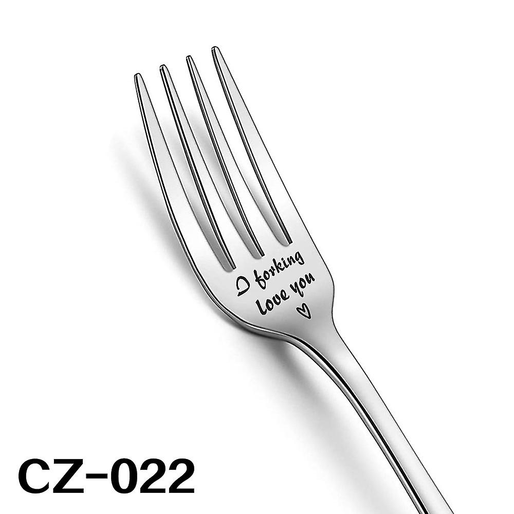 Stainless Steel Fork Personalzied Electroplating Forks for Kitchen