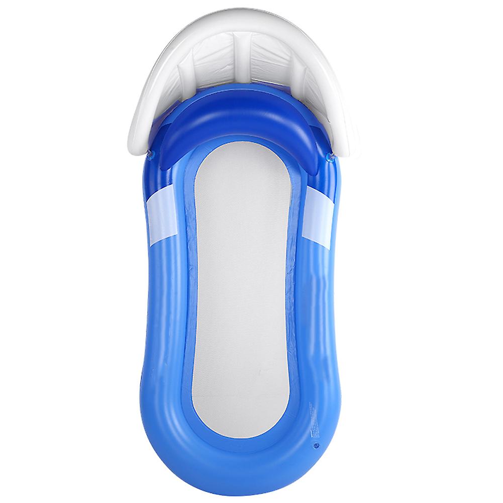 Universal Inflatable Pool Bed with Detachable Shade for All Ages