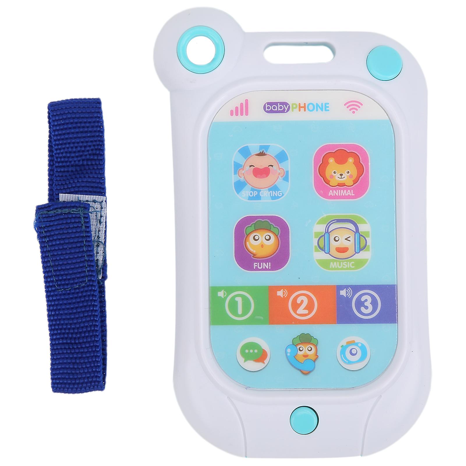 Interactive Baby Phone Toy with Lights & Music for Early Learning