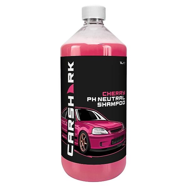 CARSHARK PH Neutral Car Shampoo 1 Litre - Concentrate - Cherry