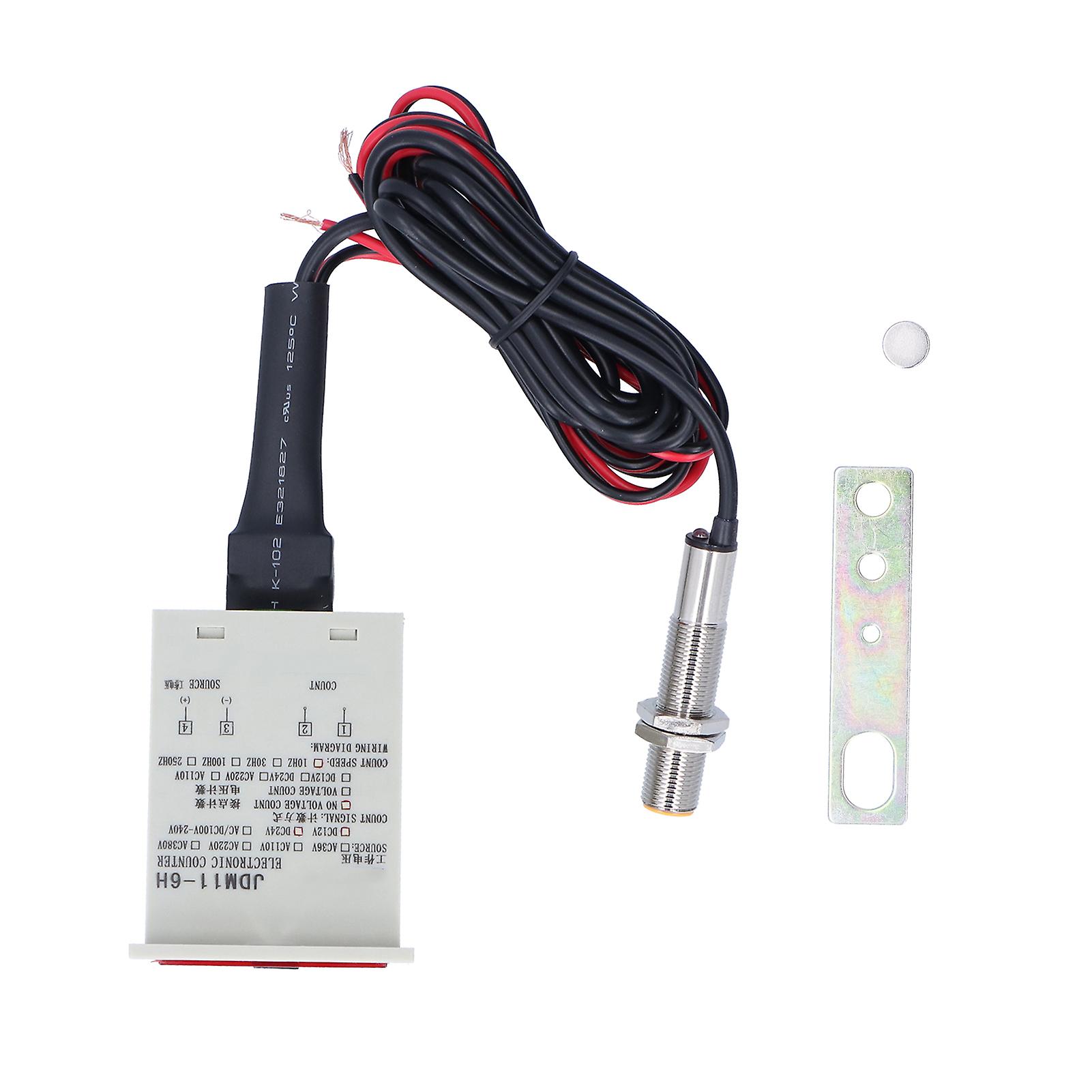 Industrial digital display counter sensor liquid level contact counting, DC counting