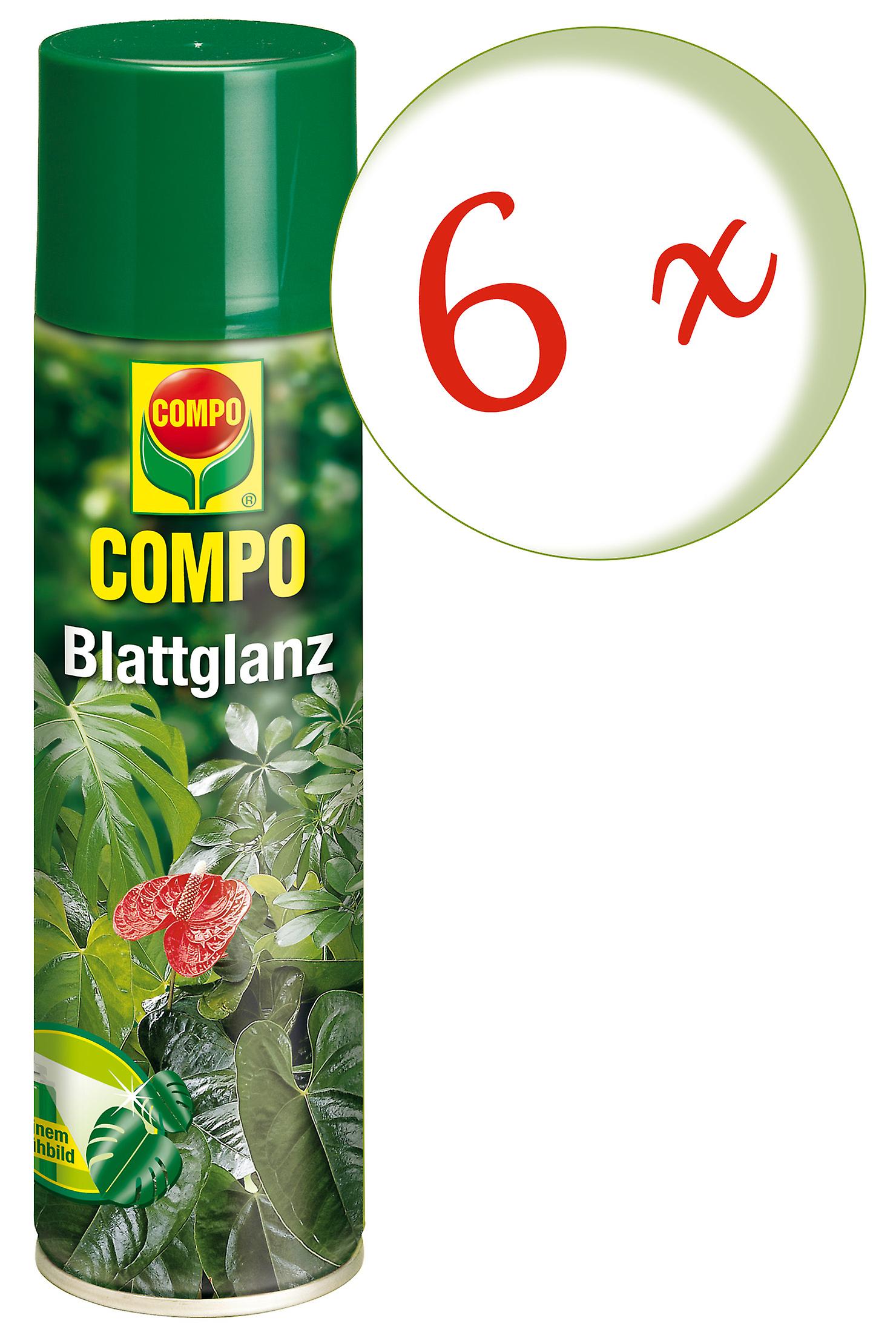 6 x COMPO leaf gloss, 300 ml