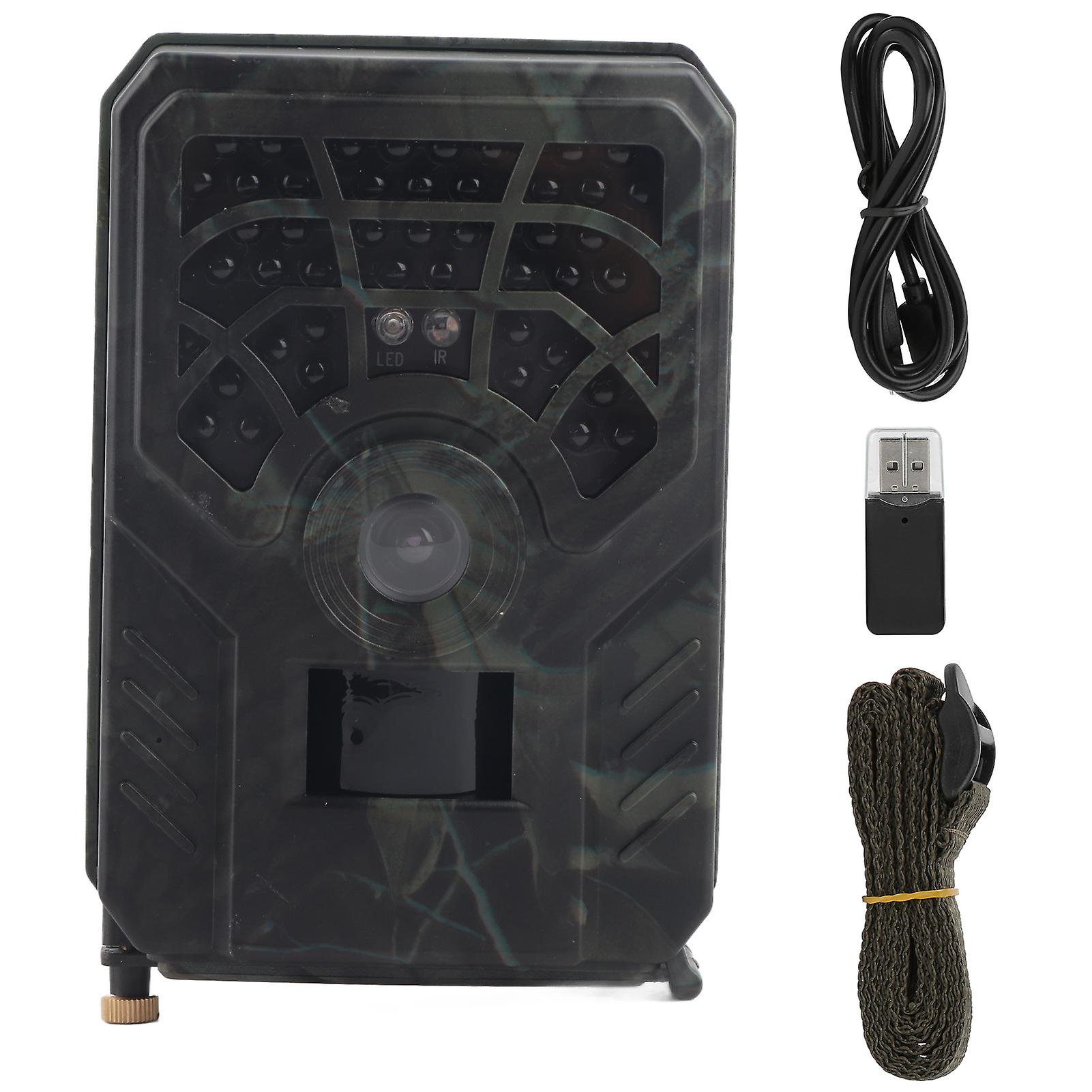 PR300C High Definition Hunting Camera Portable Wildlife Trail Game Infrared Night Vision Scouting Camera