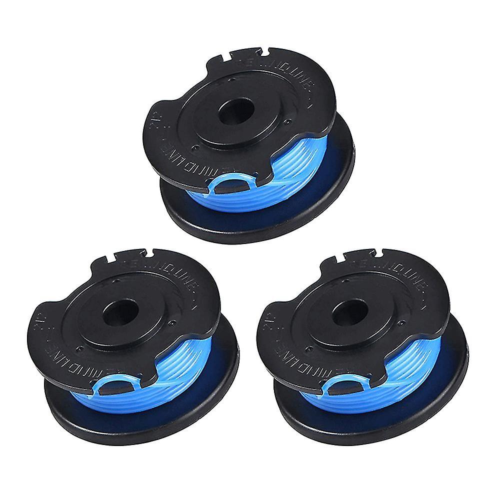 3pack String Trimmer Replacement Spool Line 29252 29092 For Greenworks 20v 24v 40v 80v Weed Eater C