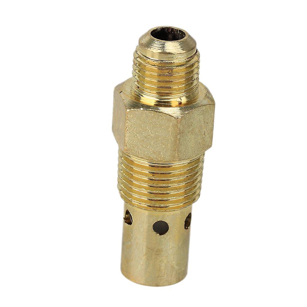 Gold Tone Copper 3/8Inch PT Male Thread Air Compressor Check Valve