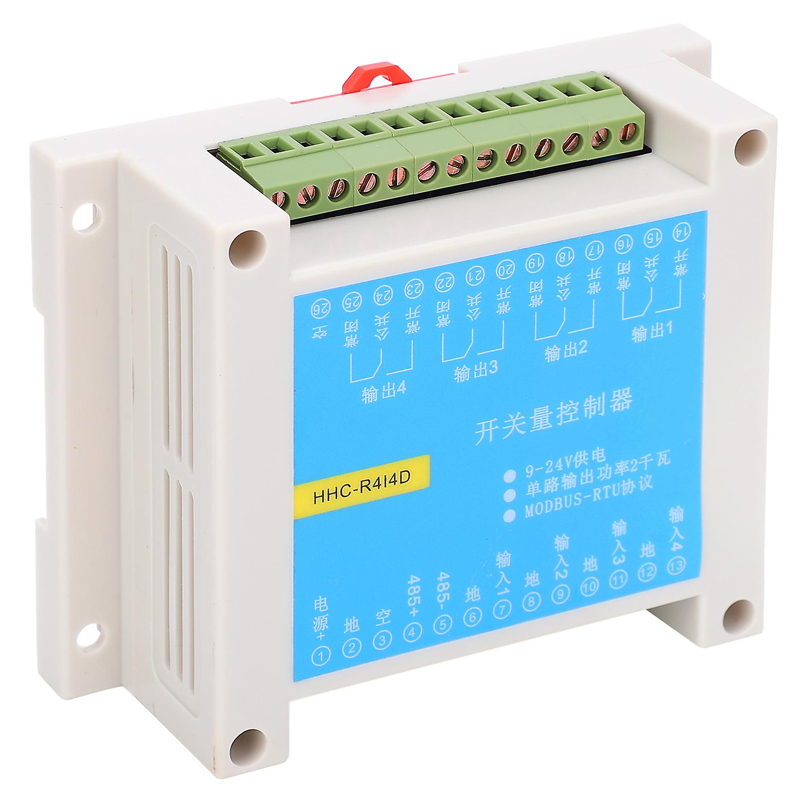 Relay Module R4I4D Protocol 4 In 4 Out PLC Industrial Control Board Switch