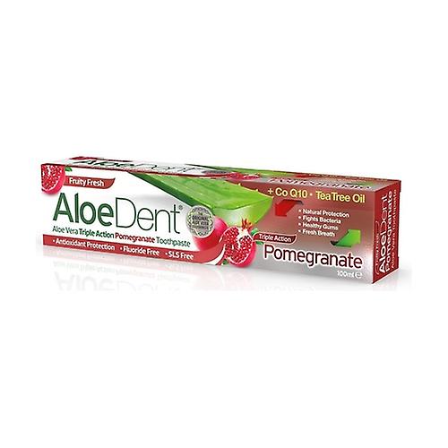 Aloedent Triple action pomegranate toothpaste 100 ml