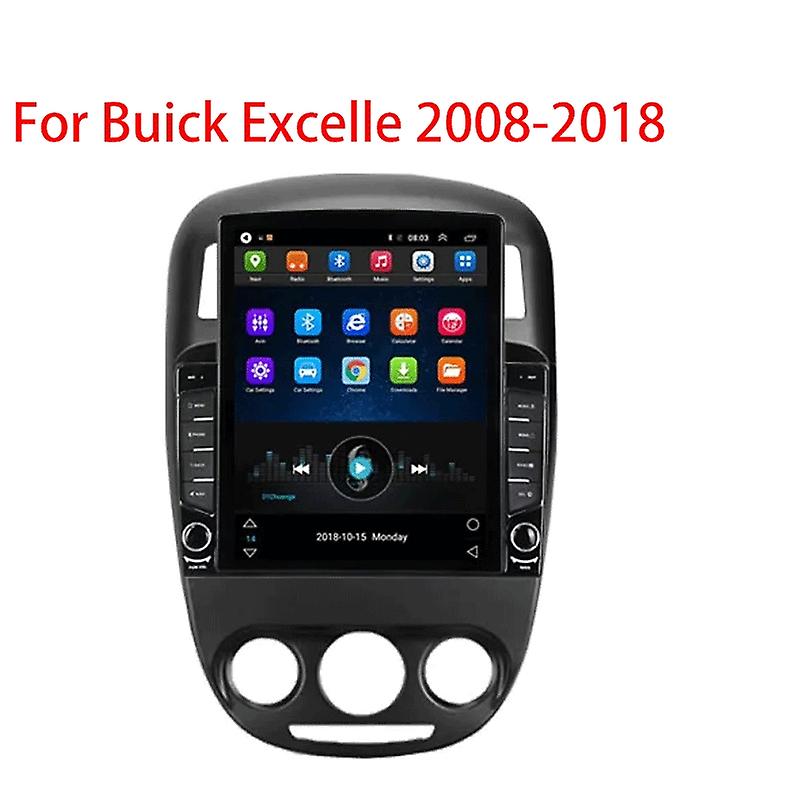 For Buick Excelle 2008-2018 Tesla Type Android Car Radio Multimedia Video Player Navigation GPS
