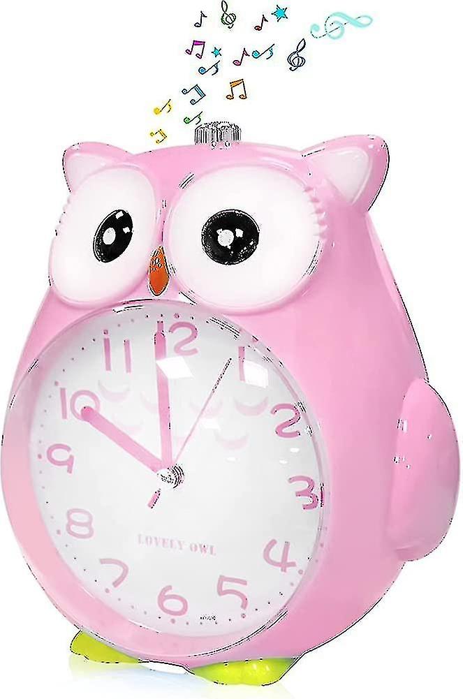 Alarm Clock Children, Children's Heilwiy Owl Alarm Clock, Alarm Clock Children Desk Clocks