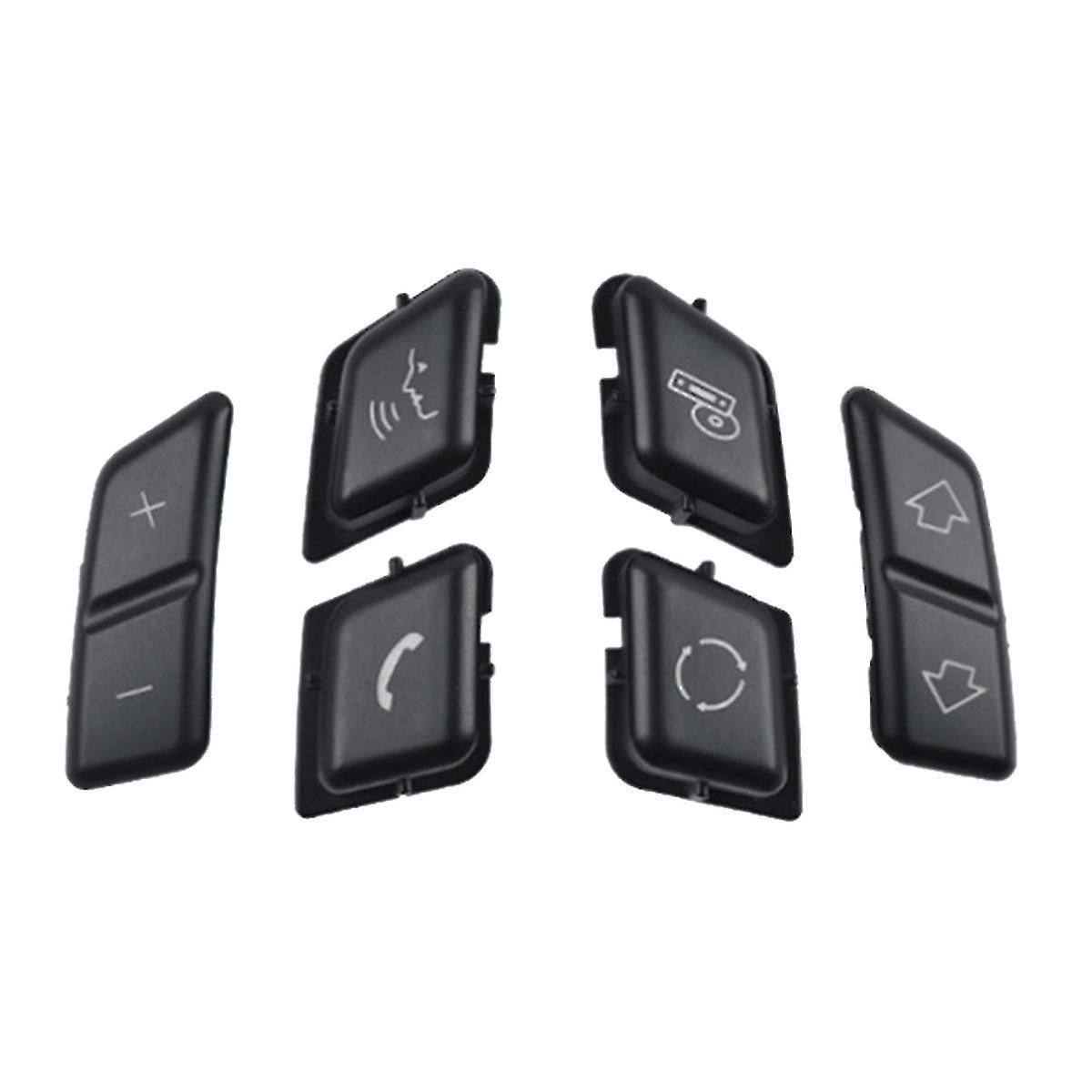 Car Steering Wheel Button Covers Control Menu Switch Button Cover Volume for X1 E84 3 Series E90 E9