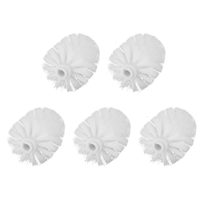 5pcs Toilet Brush Replacement Head