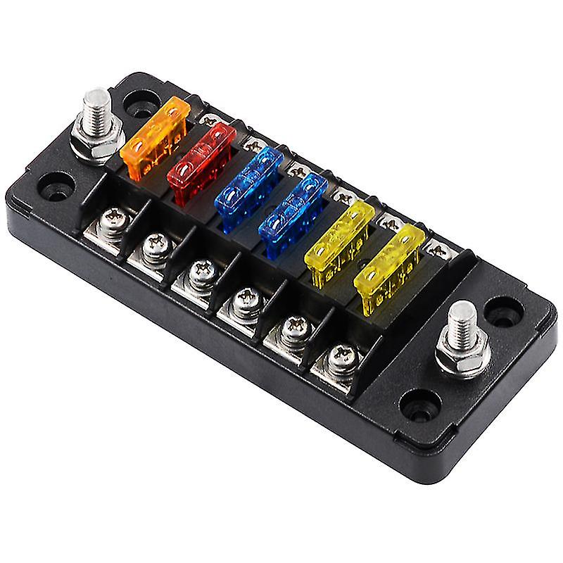 12pcs Car Plastic Fuse Box