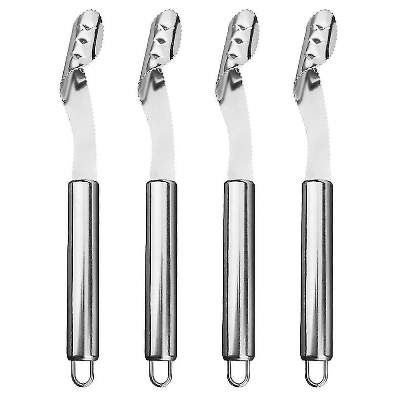 4pcs Stainless Steel Pepper Core Removers