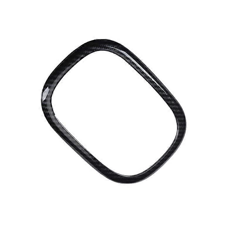Car Carbon Fiber Central Gear Shift Panel Control Panel Decal Interior Modification for Tiida RHD 2