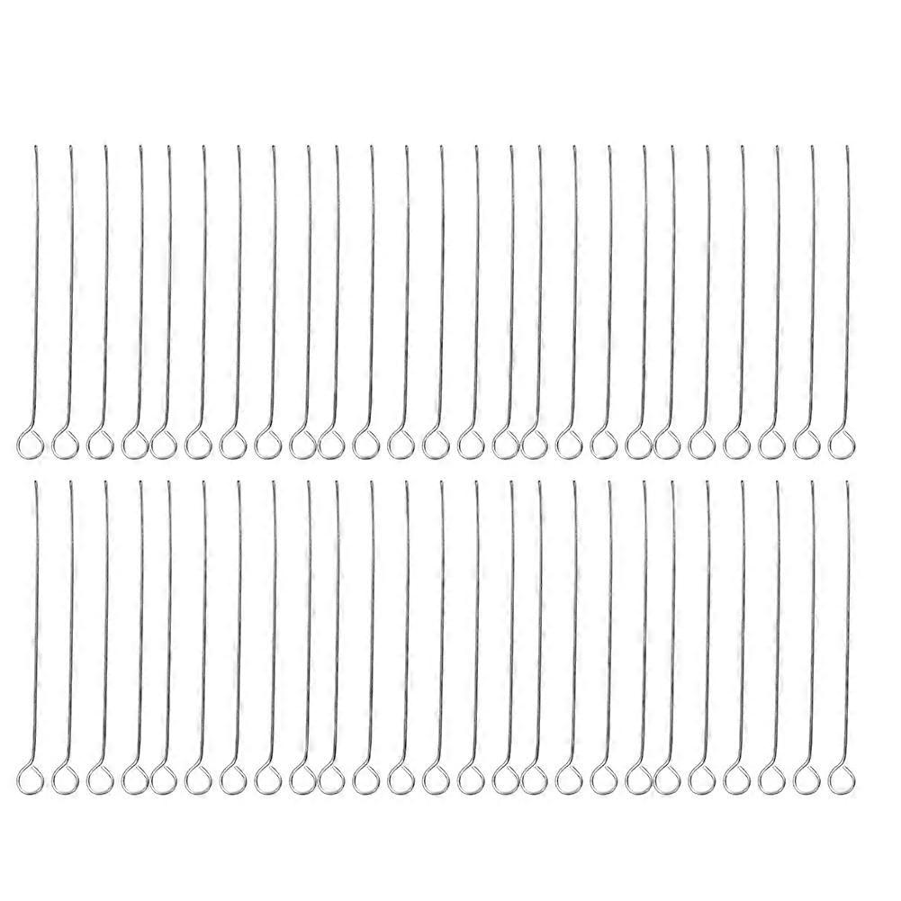 50 Pcs Inoculating Loop Lab Bacterial Culture Microbiology Uses Nichrome Needle Tip