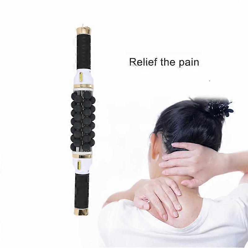 Golden Electric Portable Body Massager For Lymphatic Drainage, Fat Removal And Muscle Relief.