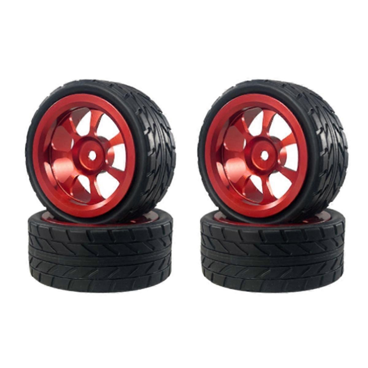 Tyres Metal Wheel and Tires for 1/14 14301 14302 14303 RC Car Upgrade Parts