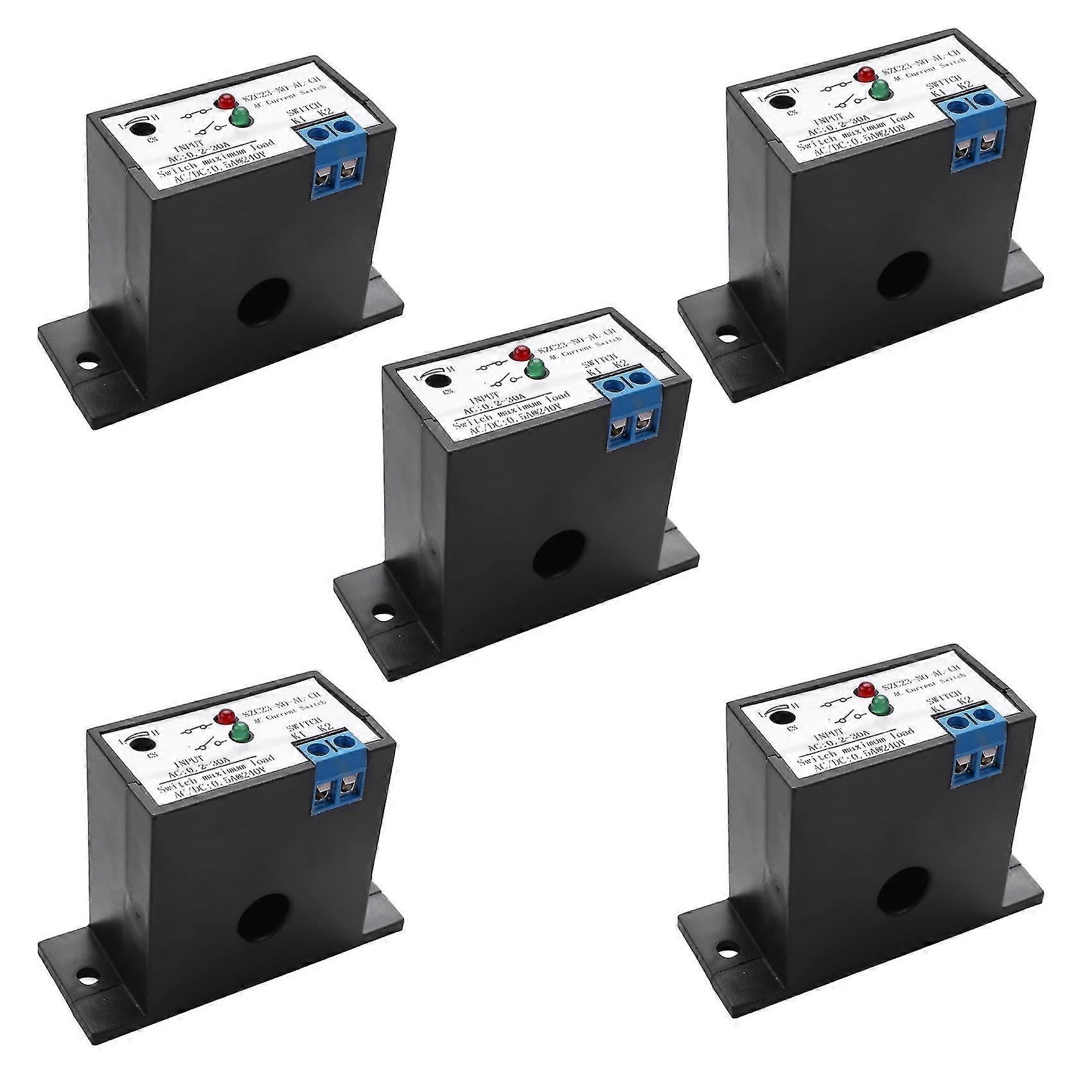5x Current Mutual Inductance Switch Szc23-no-al- Normally Open Current Detection Switch
