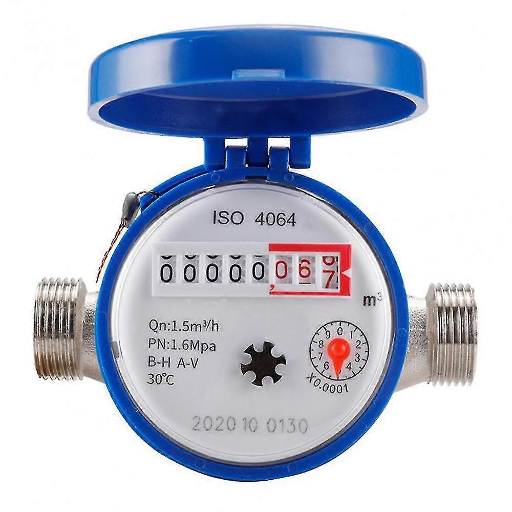 庭のQinhai BSGのための水道メーターの便利な正確な銅色の水道メーターの水カウンター