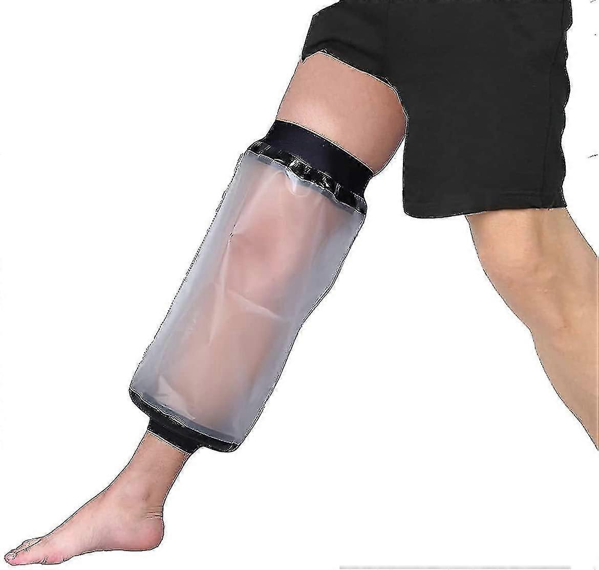 ماء الركبة يلقي غطاء للاستحمام، واقيات للماء يلقي وخلع الملابس الغطاء، مريحة ختم مانع للماء للحفاظ على الجروح، ضمادة جافة