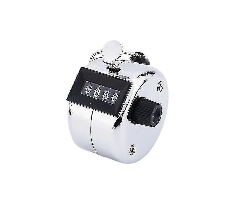 4pcs Tally Clicker Counter Metal Case Mechanical Clicker Digital Handheld Tally Counter
